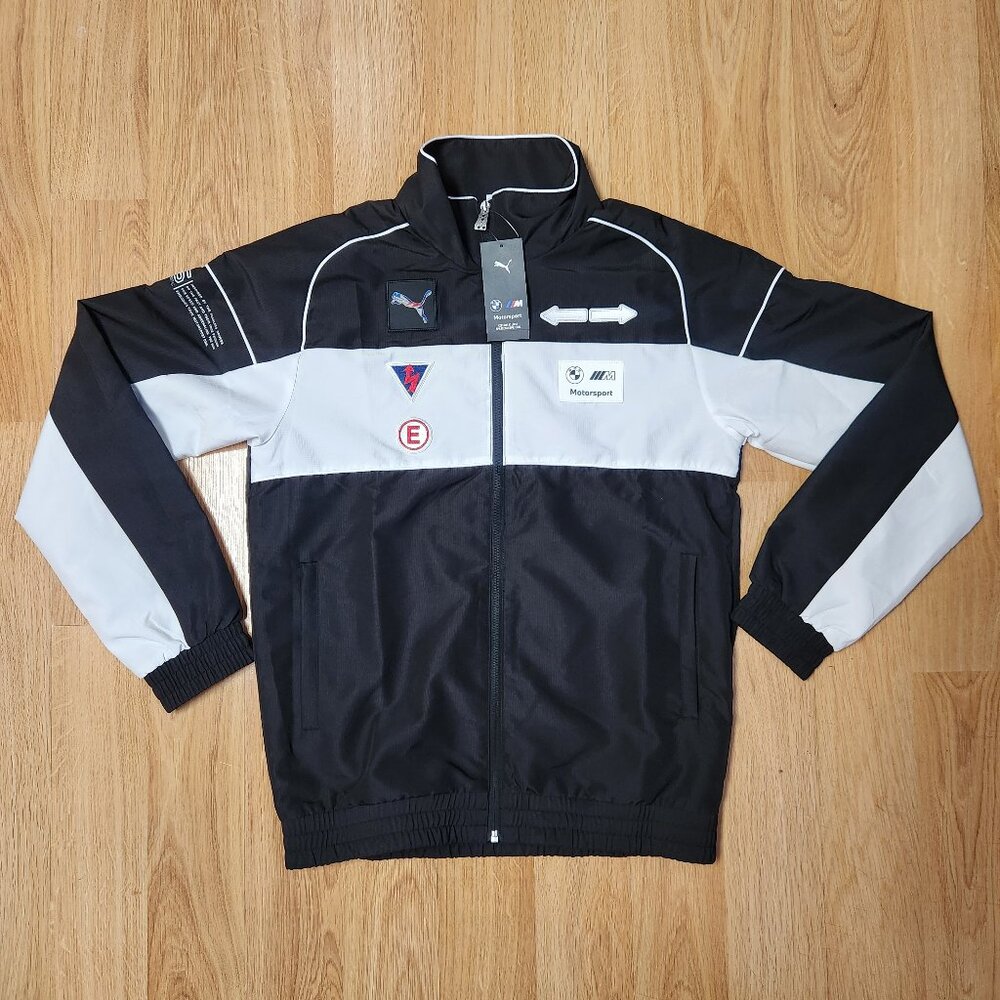 Puma BMW M Motorsport 2.0 Badge relaxed fit jacket men sz S small NWT NEW